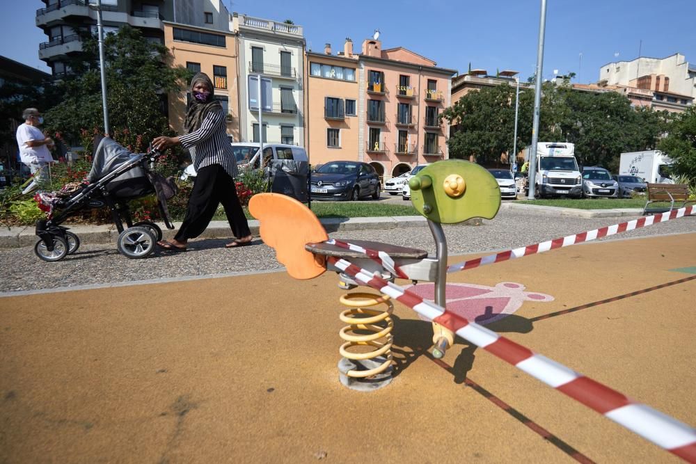 Arrenquen les restriccions per frenar la propagació del coronavirus a Girona i Salt