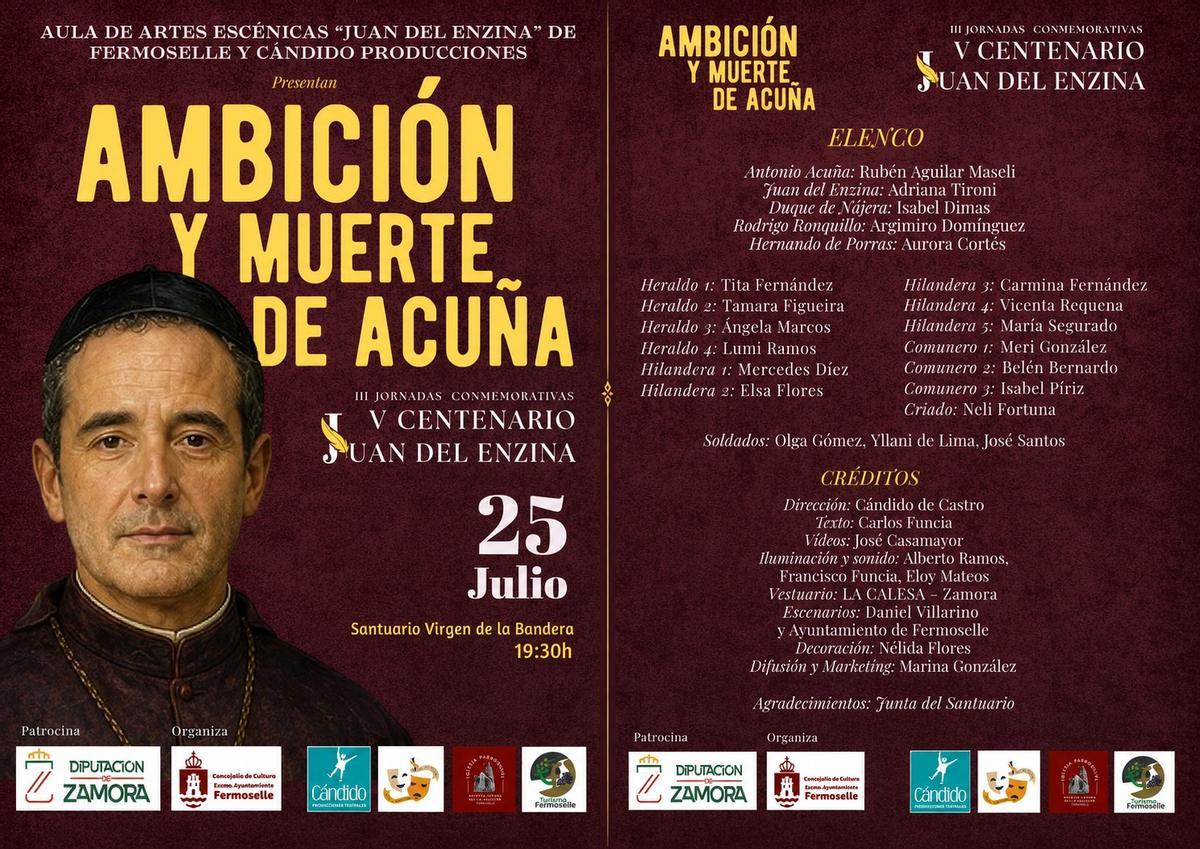 Cartel de la obra