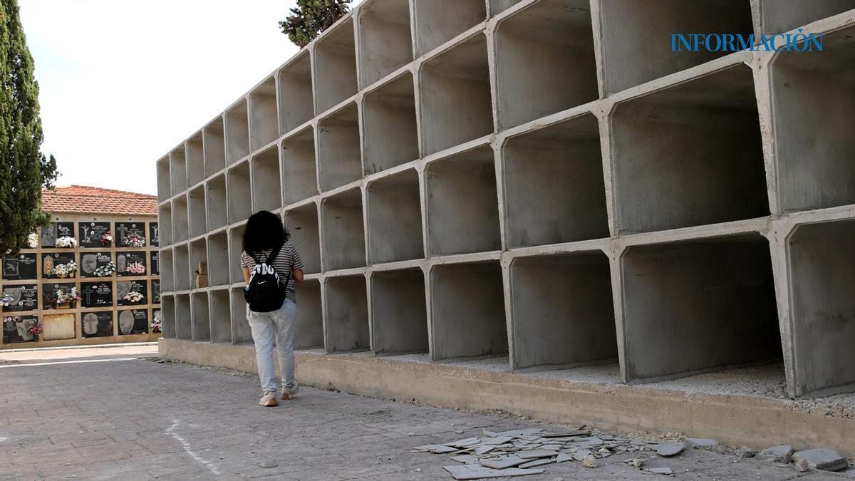 Las obras de ampliación del cementerio de Alcoy