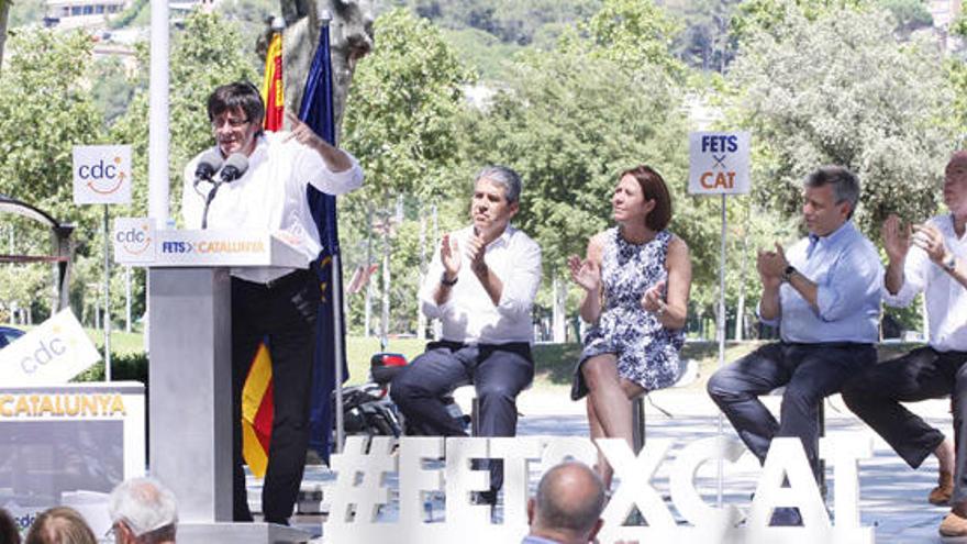 Puigdemont demana obtenir «els vots que falten» a CDC «per ser una força potent»