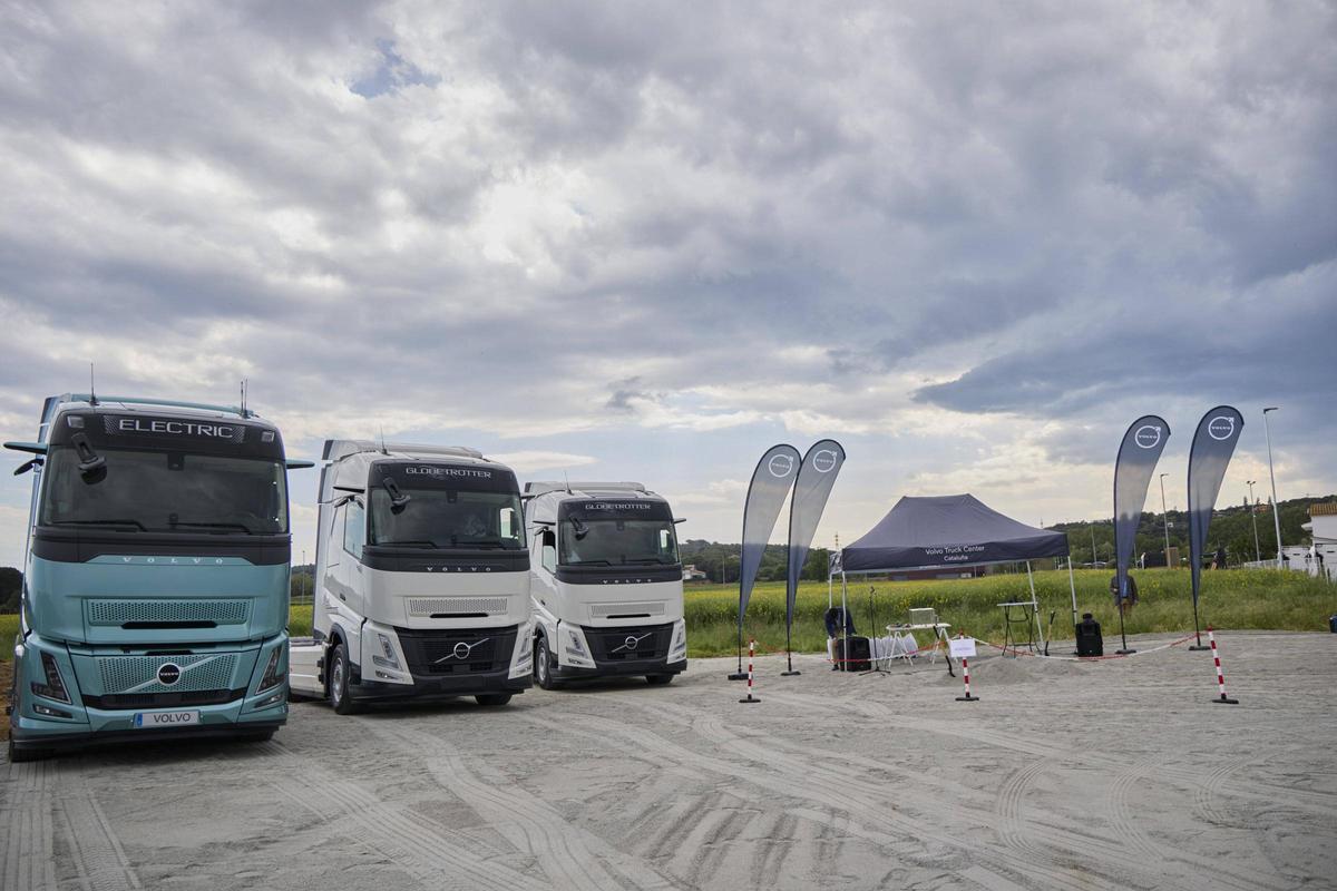Espai que ocuparan les noves instal·lacions de Volvo a Bescanó
