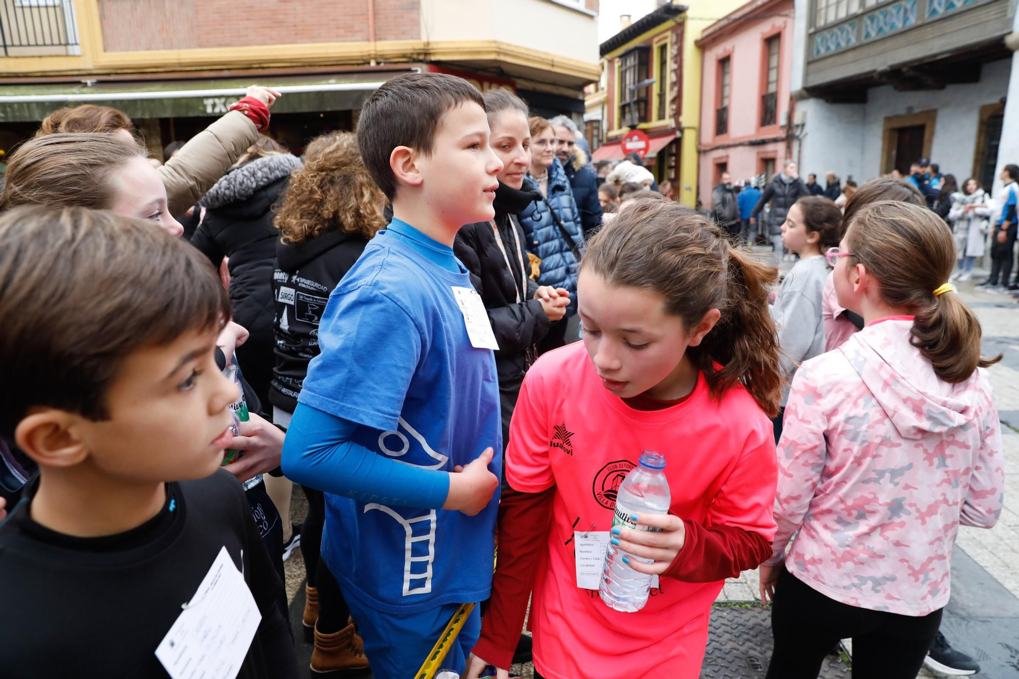 La 41ª edición del cross escolar, primera diversión de las Fiestas del Cristo del Socorro de Luanco