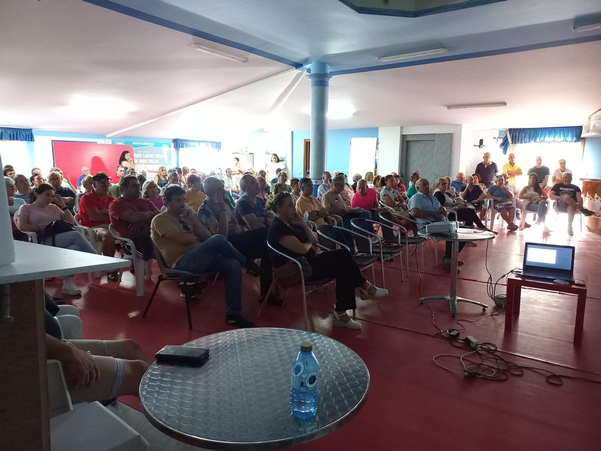 Un momento de la asamblea.