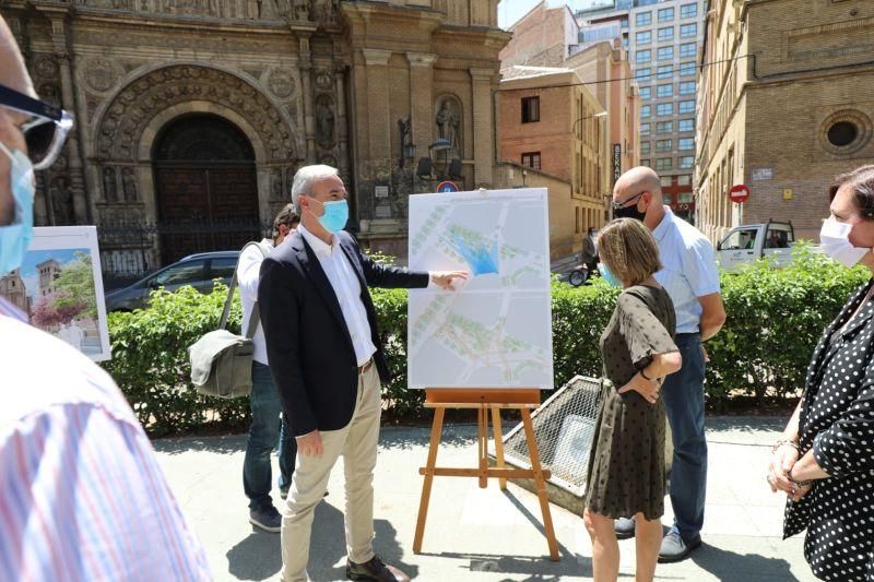 Presentación de la remodelación de la Plaza Santa Engracia