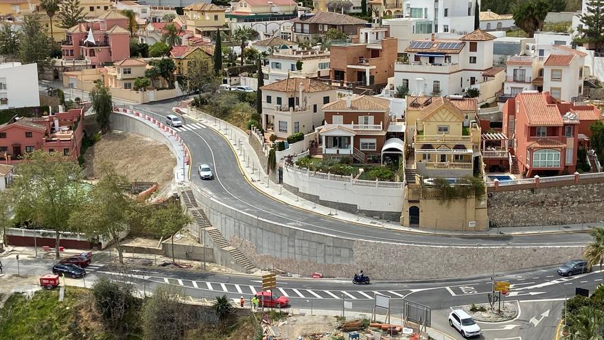 Reabre al tráfico el Paseo Calvo Sotelo de acceso a Gibralfaro