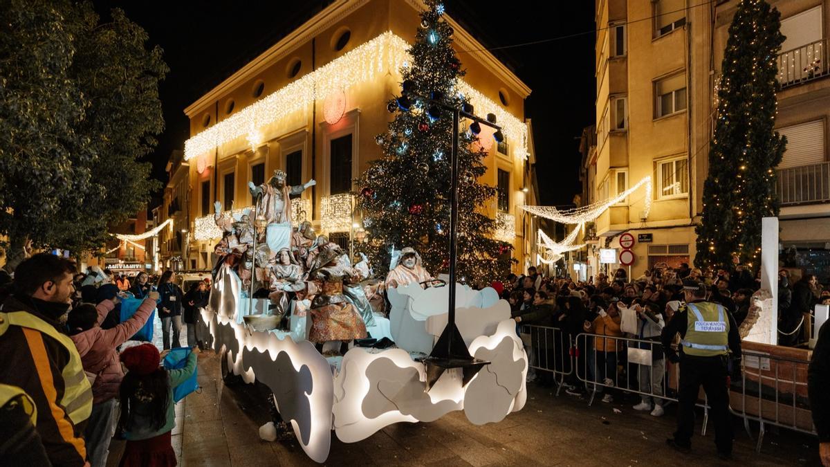 Cabalgata de los Reyes Magos en Terrassa en 2025
