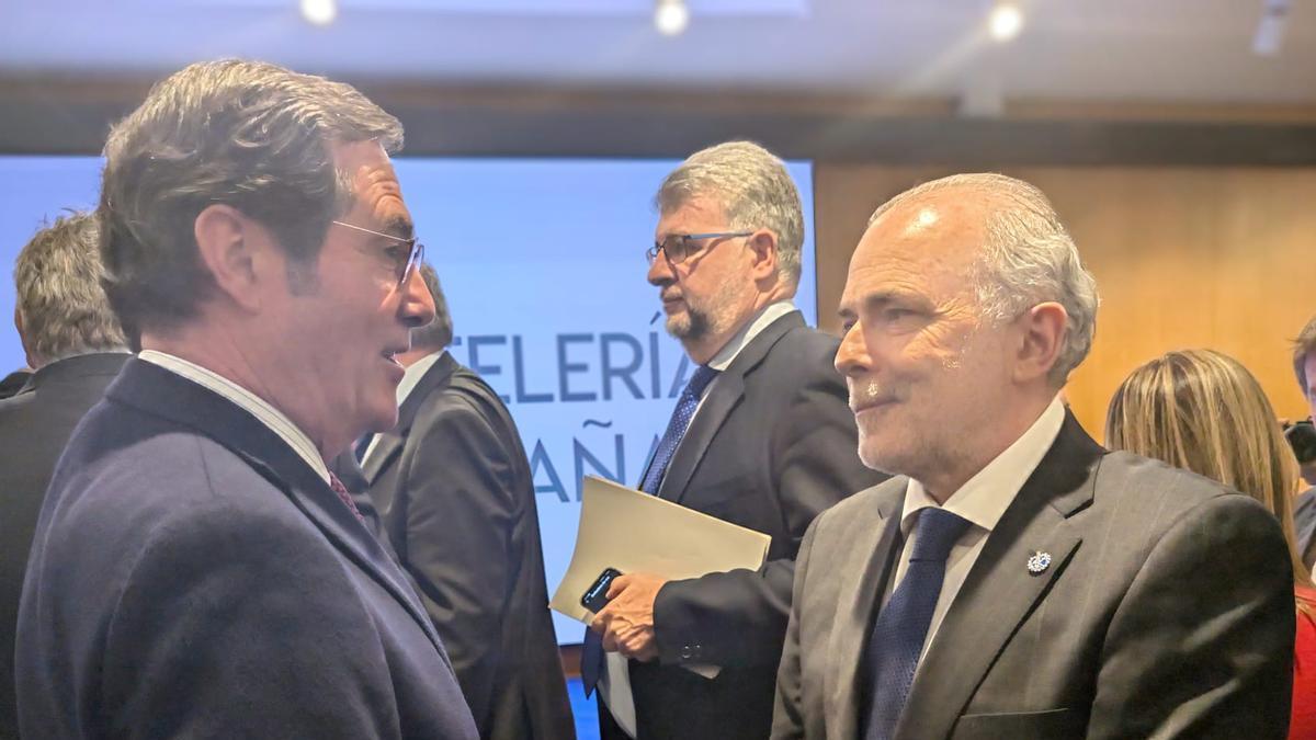 Garamendi y Ferreira, este mediodía en Madrid