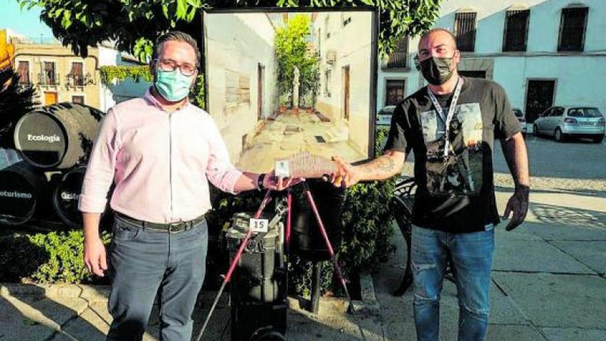 La Casa de las Columnas de Santaella se transforma en museo pictórico