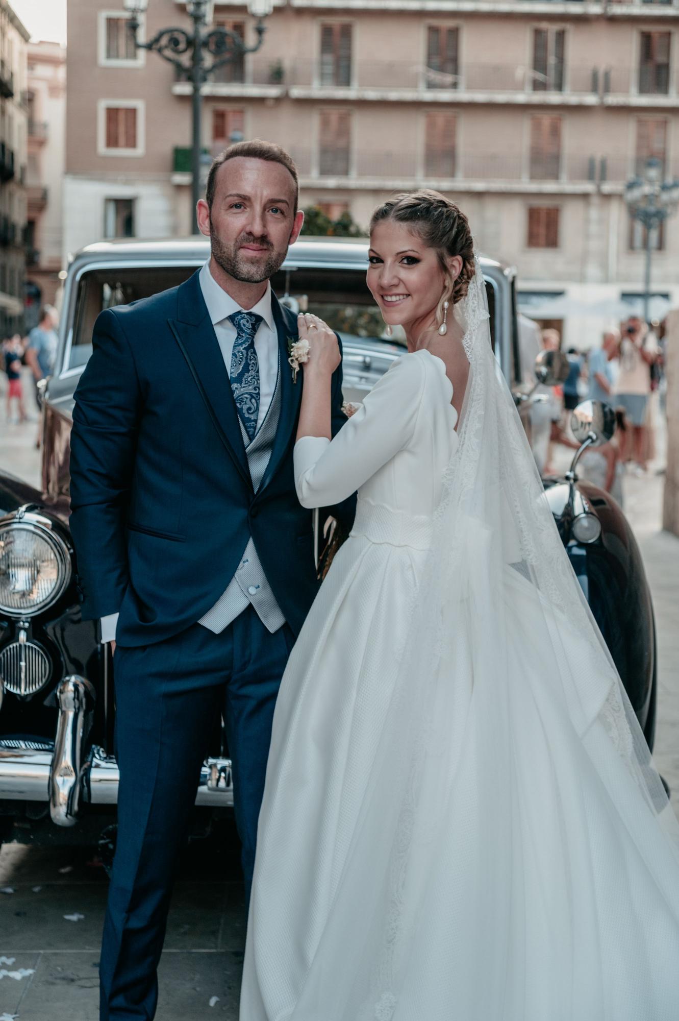 Boda de Andrea Cea, corte de honor de los años 2020 y 2021