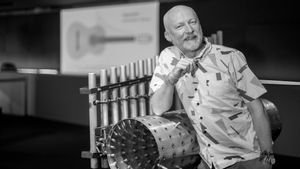 El matemático británico, Marcus du Sautoy, en Cosmocaixa