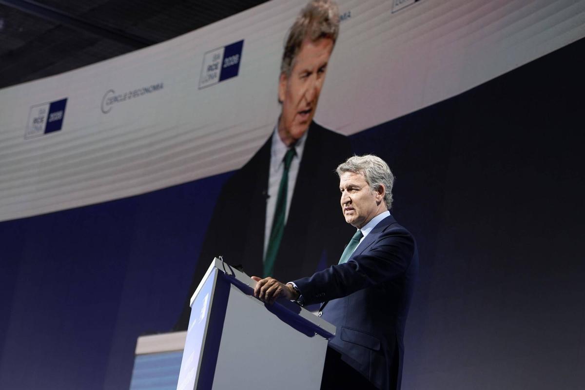 El ‘president’ Feijóo no convenç l’empresariat català