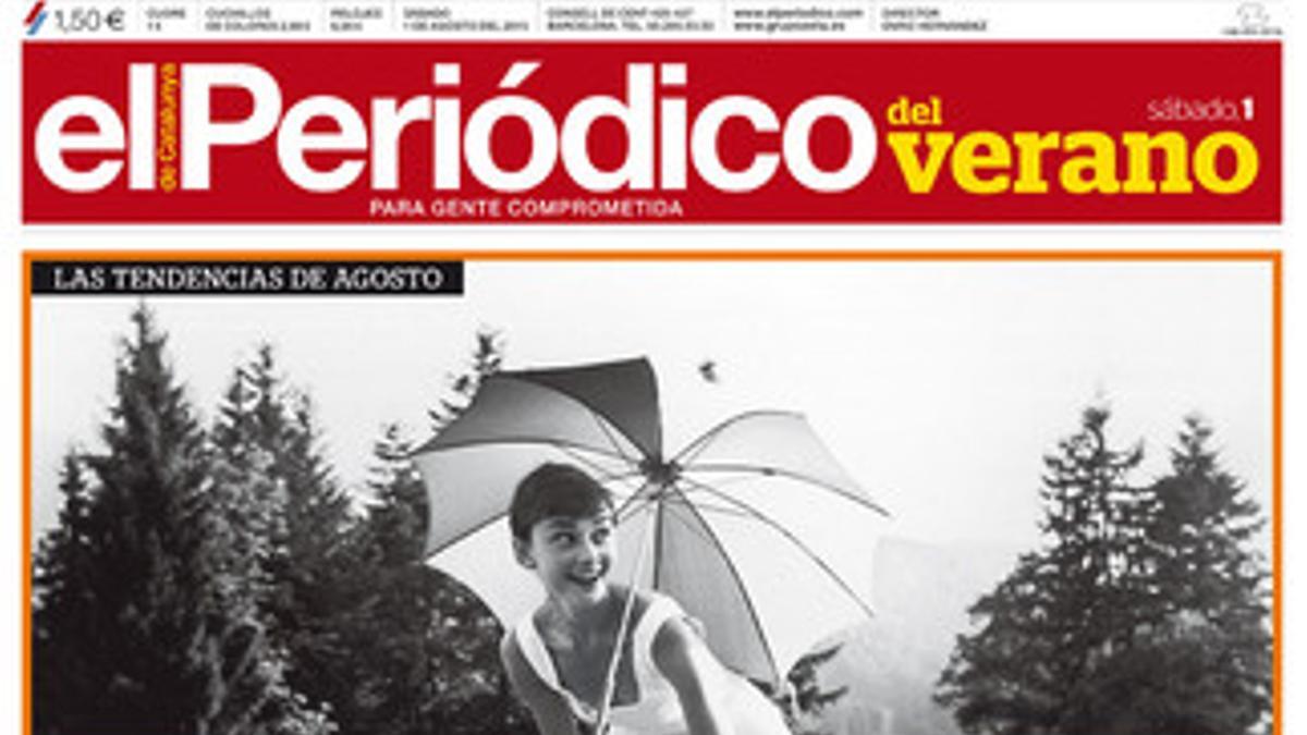 La portada de EL PERIÓDICO DEL VERANO del 1 de agosto