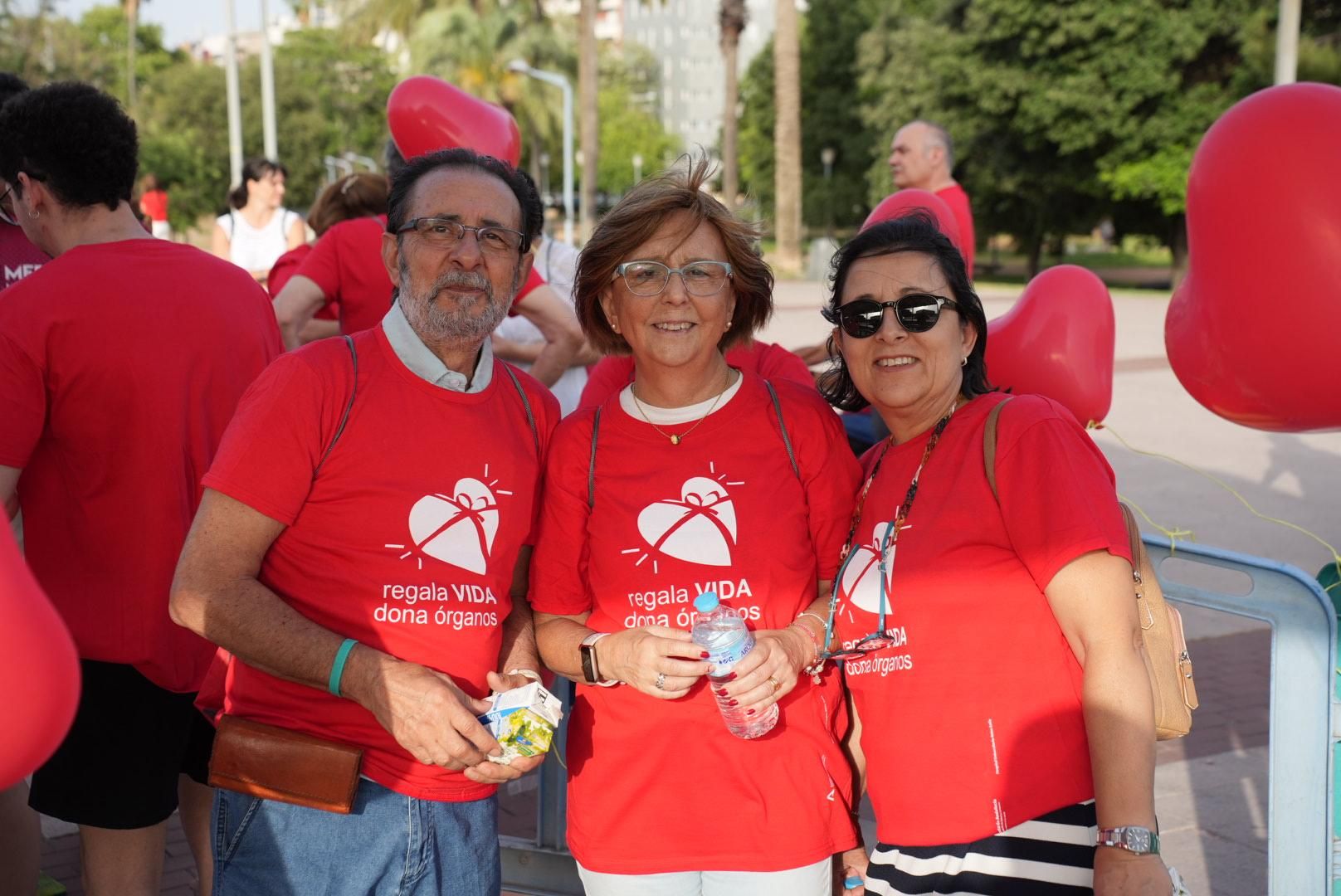 Córdoba se llena de color rojo en favor de la donación