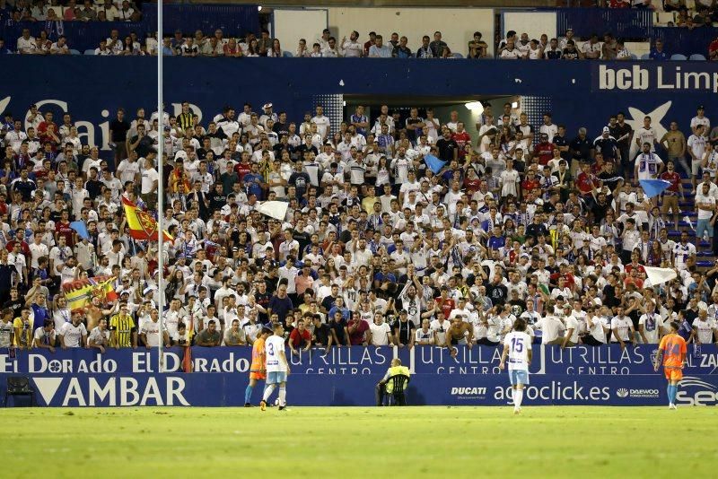 Imágenes del Real Zaragoza-Rayo Majadonda