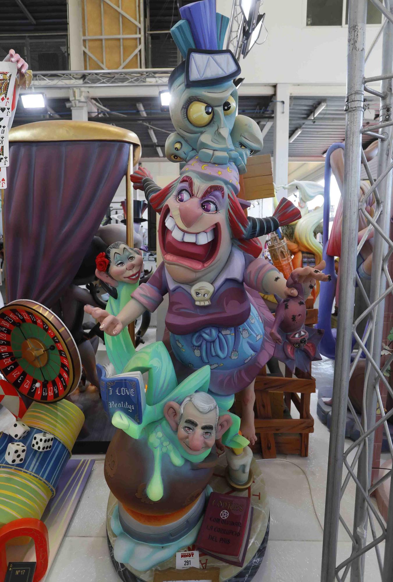 Fallas 2021: Ninots de las secciones Especial a Primera B