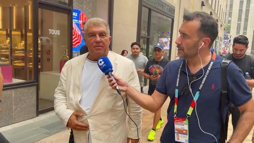 Laporta: "España ganará, tenemos mejor equipo"