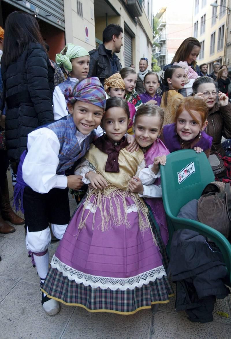 Escuelas de jotas en la Plaza de la Rebolería