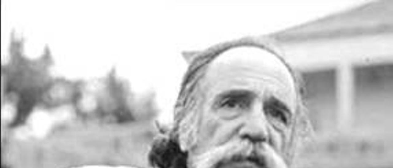 El escritor William Saroyan.