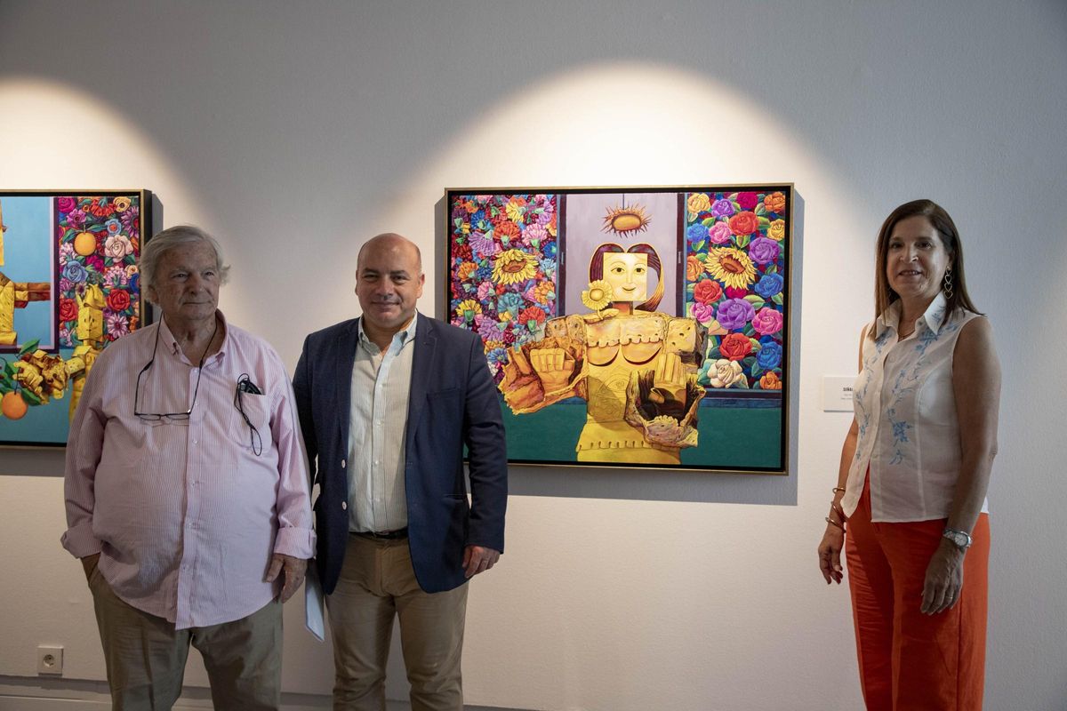 La Diputación lleva al Centro de Arte Rafael Botí la exposición 'Señales' de Salvador Morera.