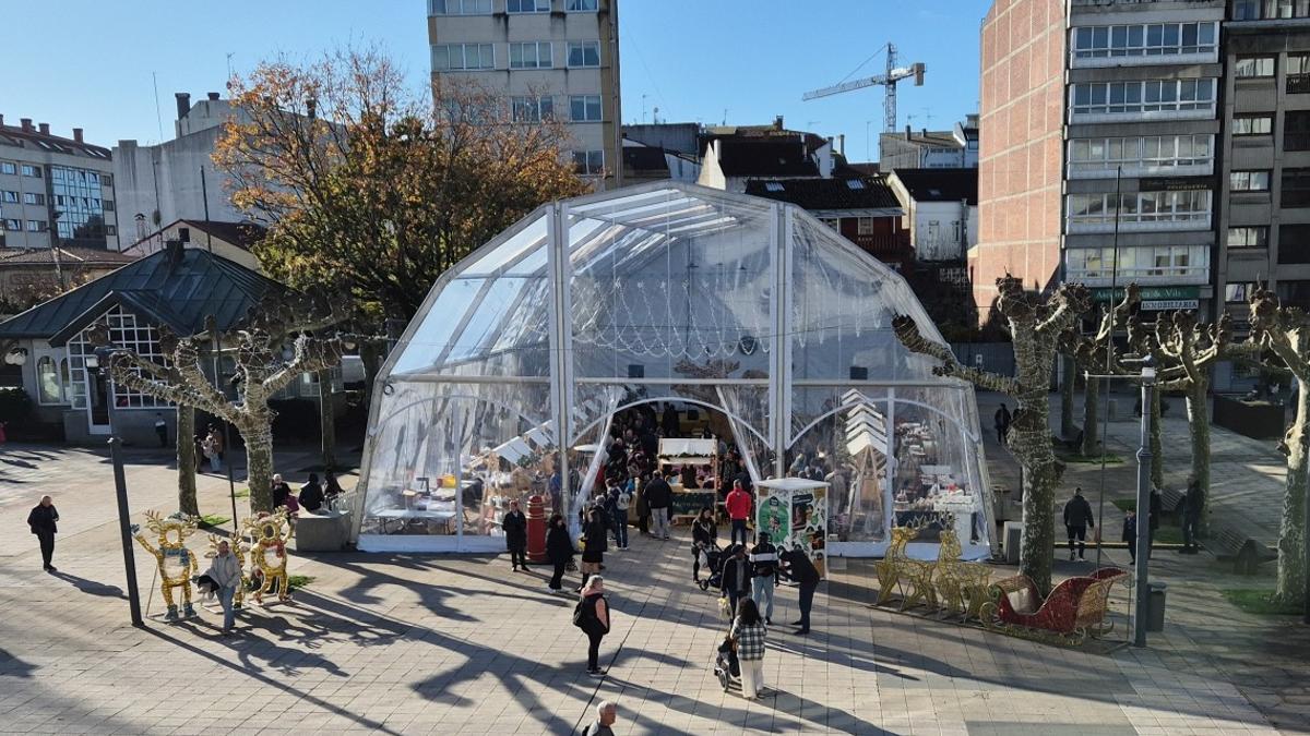 A actividade desenvolverase na carpa situada na Praza do Concello.