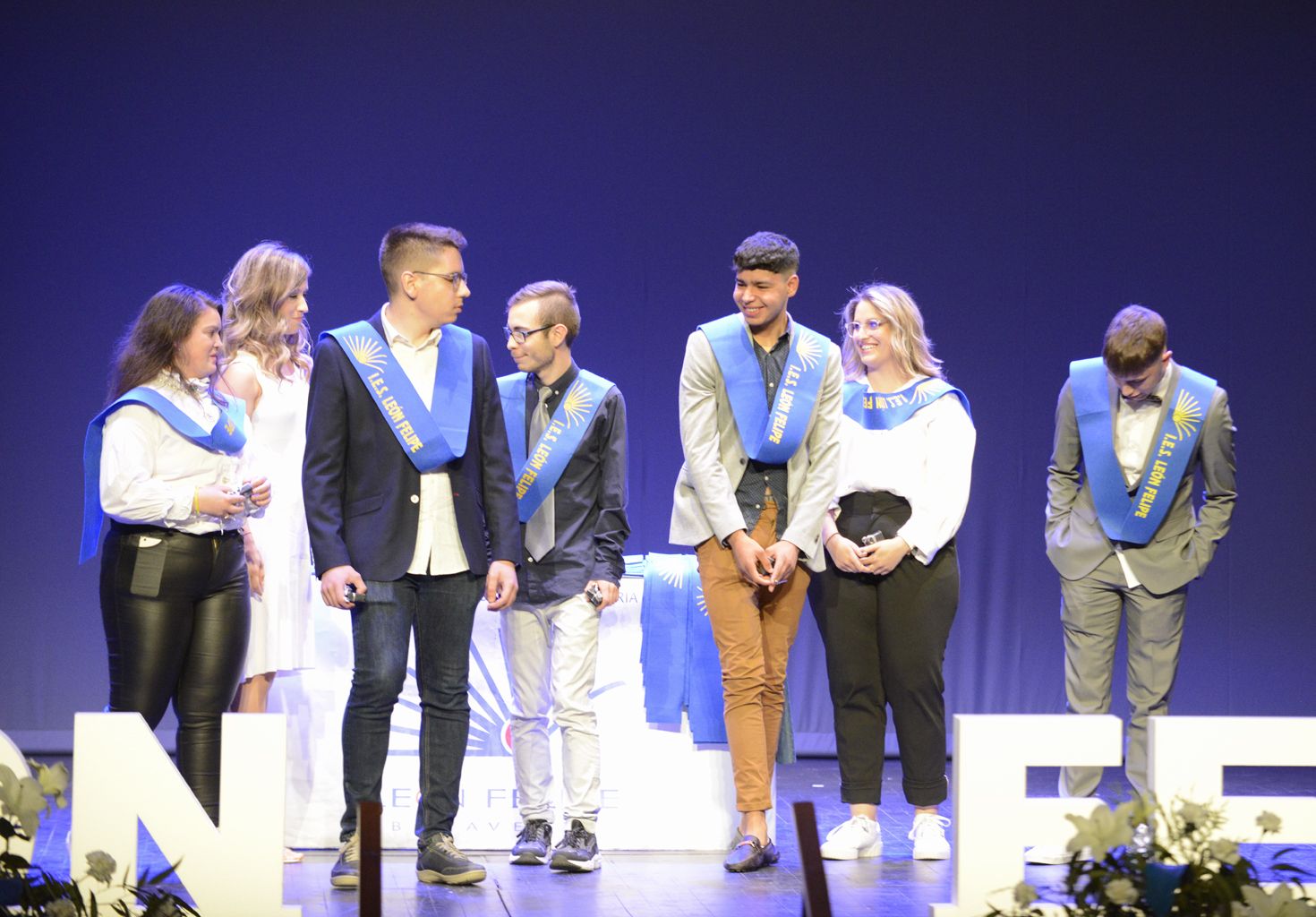 Graduación de bachilleres y alumnos de FP y Ciclos Formativos del IES León Felipe