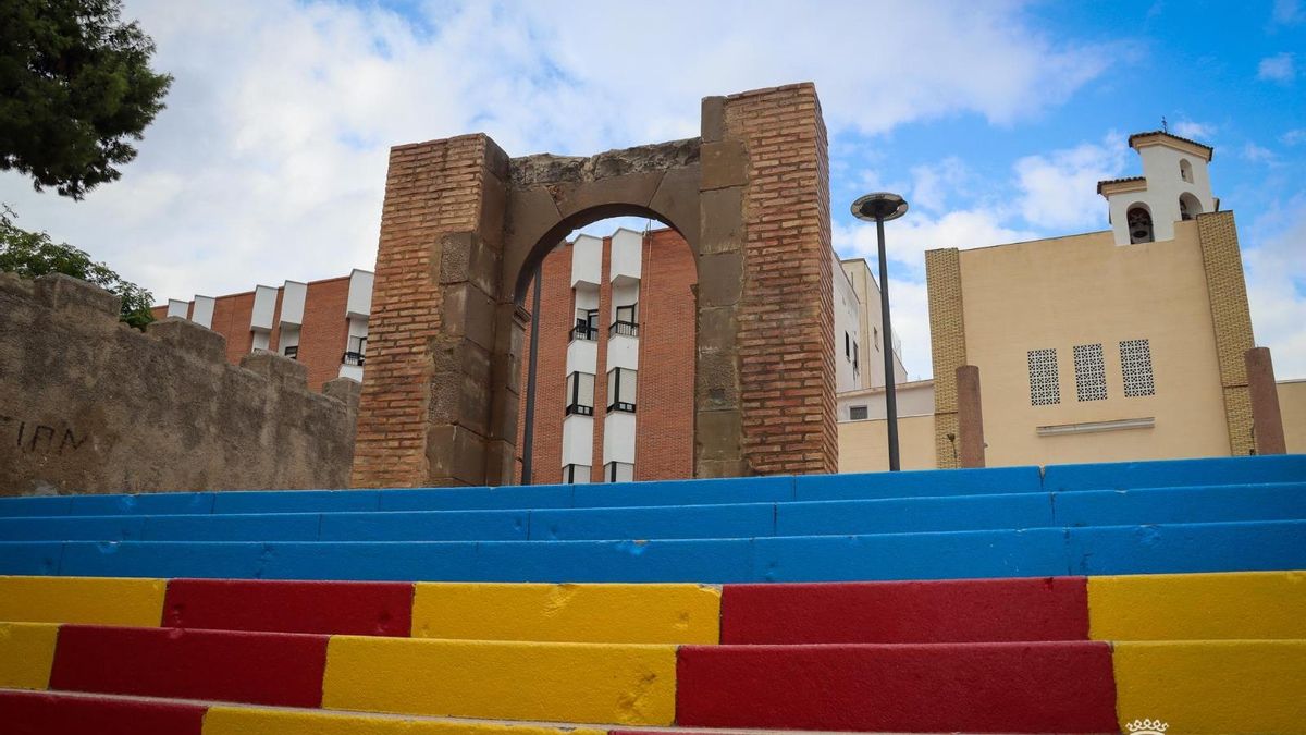 La Senyera del Patío Rosa de Torrent