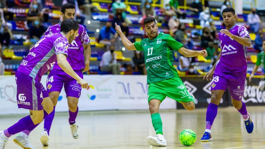 El UMA Antequera no pudo con la efectividad del Palma Futsal en el retorno a Primera División.