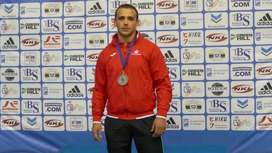 Judo Khachidze, subcampió estatal de -90 kg