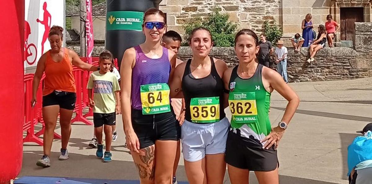 Jorge Rodríguez y Alba Ortiz triunfan en el Trail Popular de Hermisende