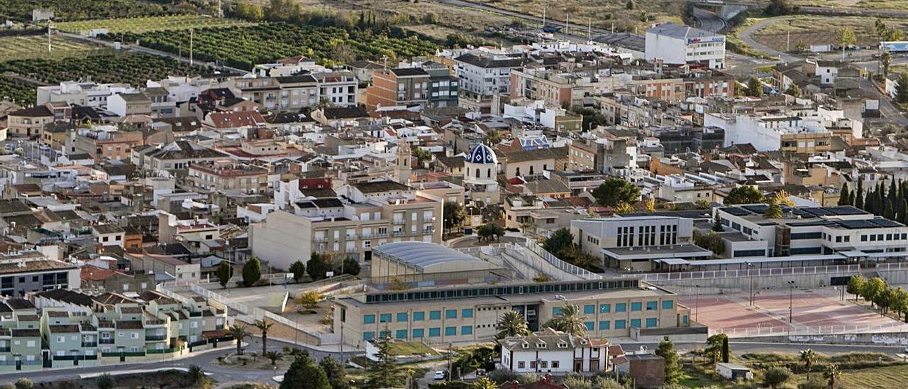 Vista del casco urbano de la Llosa de Ranes en una imagen de archivo | PERALES IBORRA