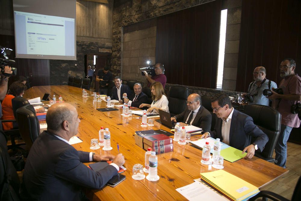 Reunión del Consejo de Gobierno de Canarias, 17/07