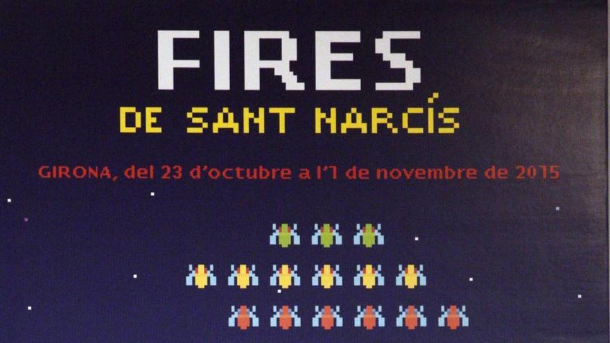 El cartell de les properes Fires de Girona s&#039;inspira en un videojoc dels anys 80
