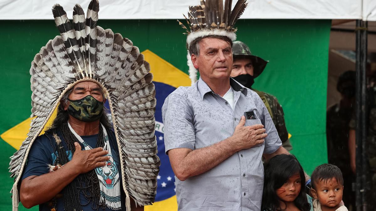 Jair Bolsonaro, presidente de Brasil.