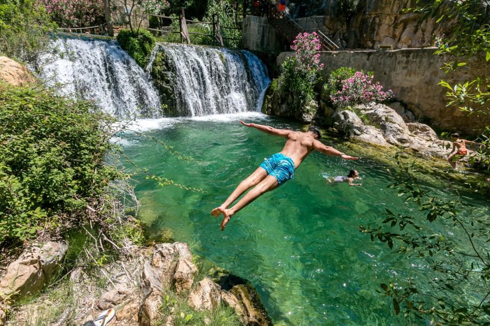 Las Fuentes del Algar reabren con aforo limitado