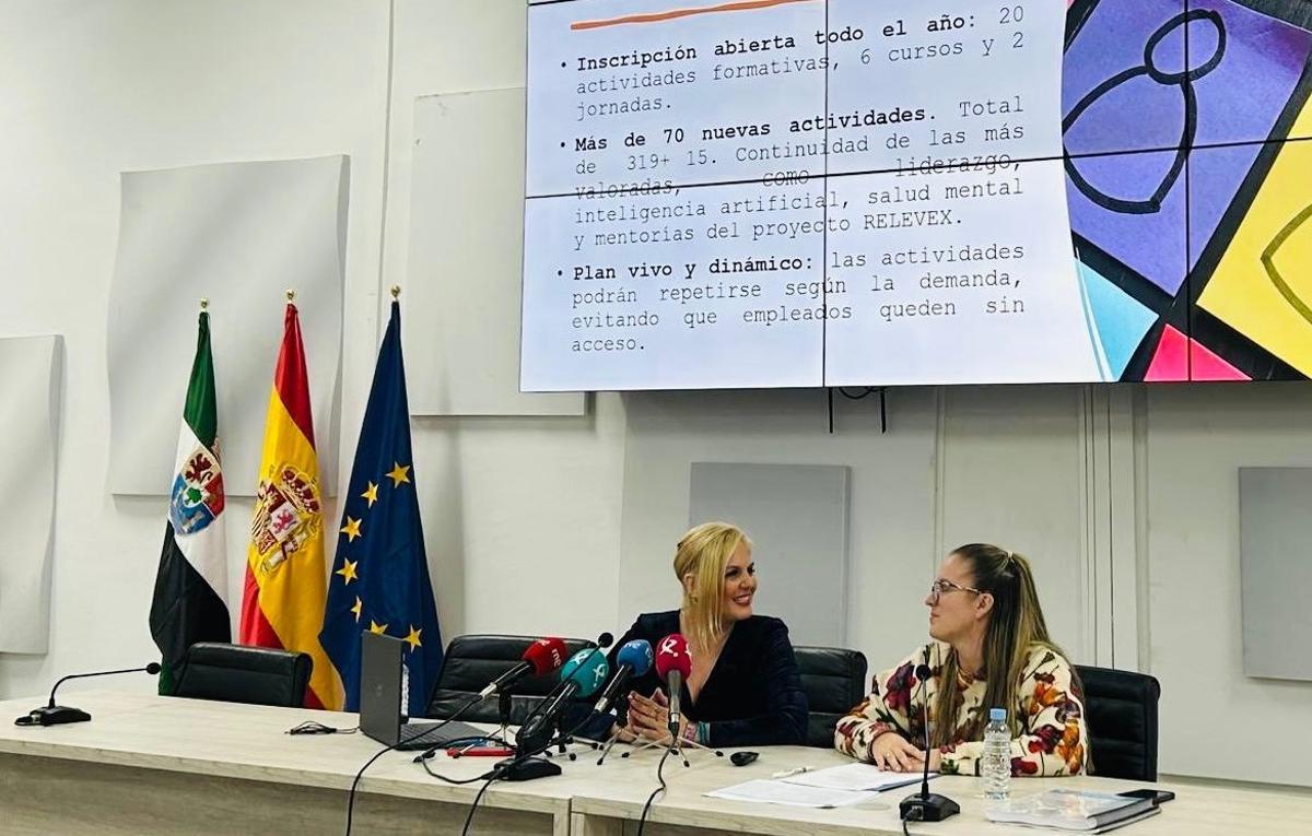 El Plan de Formación de la Escuela de Administración Pública busca favorecer la promoción de los funcionarios extremeños