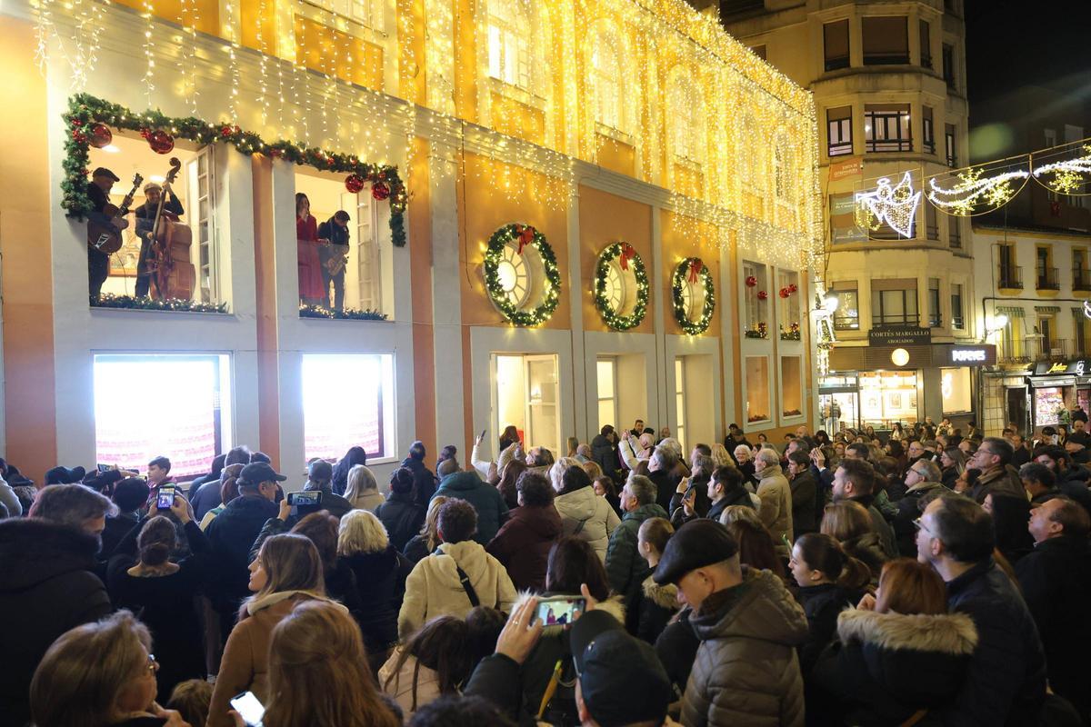 Expectación la pasada navidad, para disfrutar de los conciertos ‘a la calle’ del Gran Teatro.