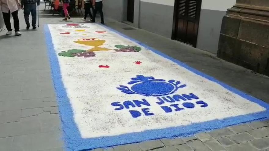 Alfombras del Corpus Christi en Las Palmas de Gran Canaria