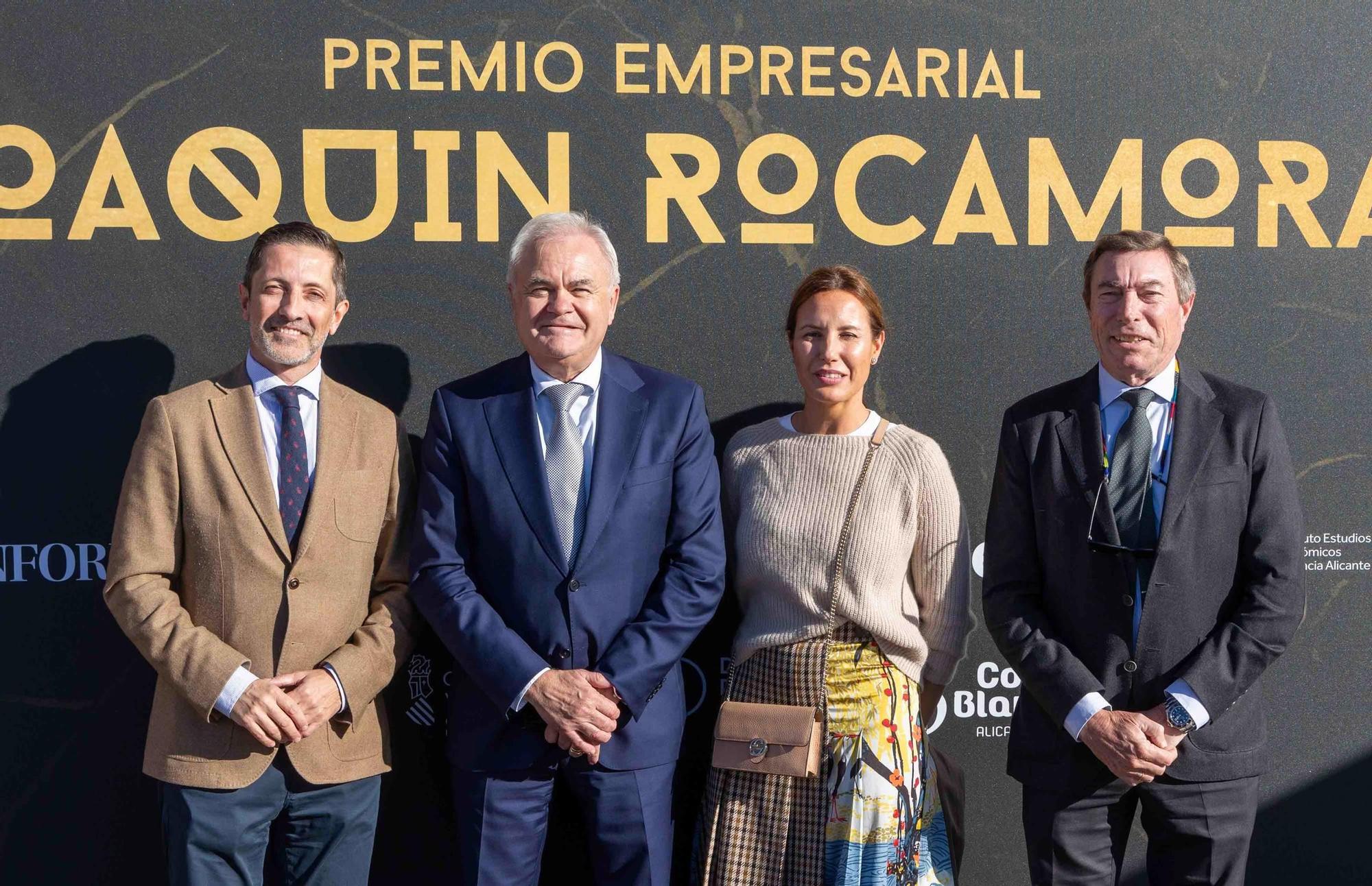 Primera edición del Premio Empresarial Joaquín Rocamora concedido a Jose Juan Fornés