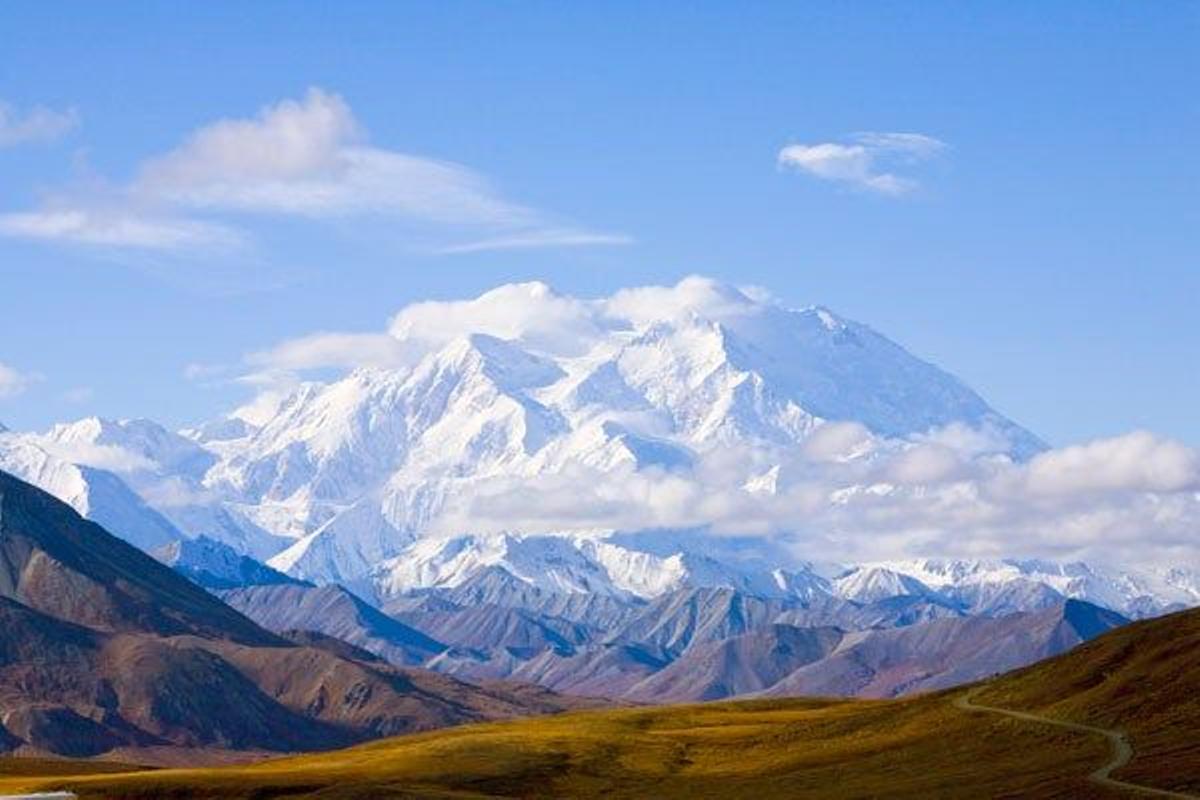 Monte McKinley, la montaña más alta de Norte América.
