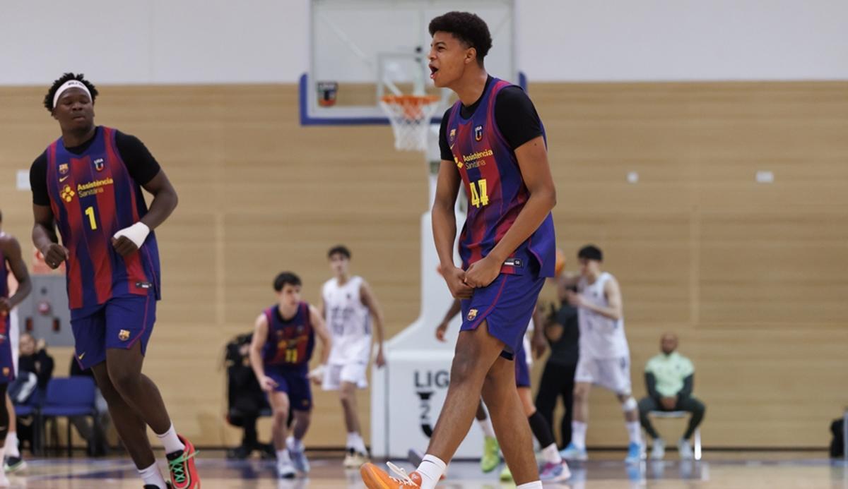 Boumtje fue el más destacado en la victoria ante el Madrid, demostrando el talento que atesora este ala-pívot de 16 años