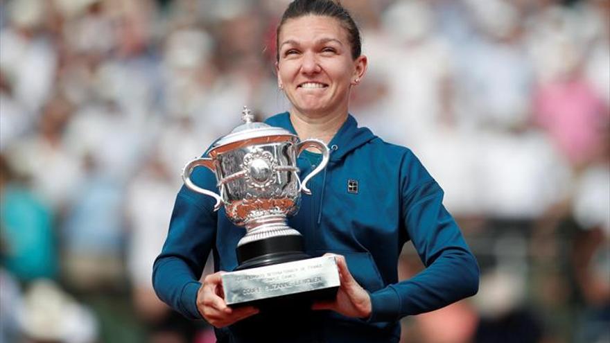 Simona Halep pone fin al maleficio con su primer Grand Slam