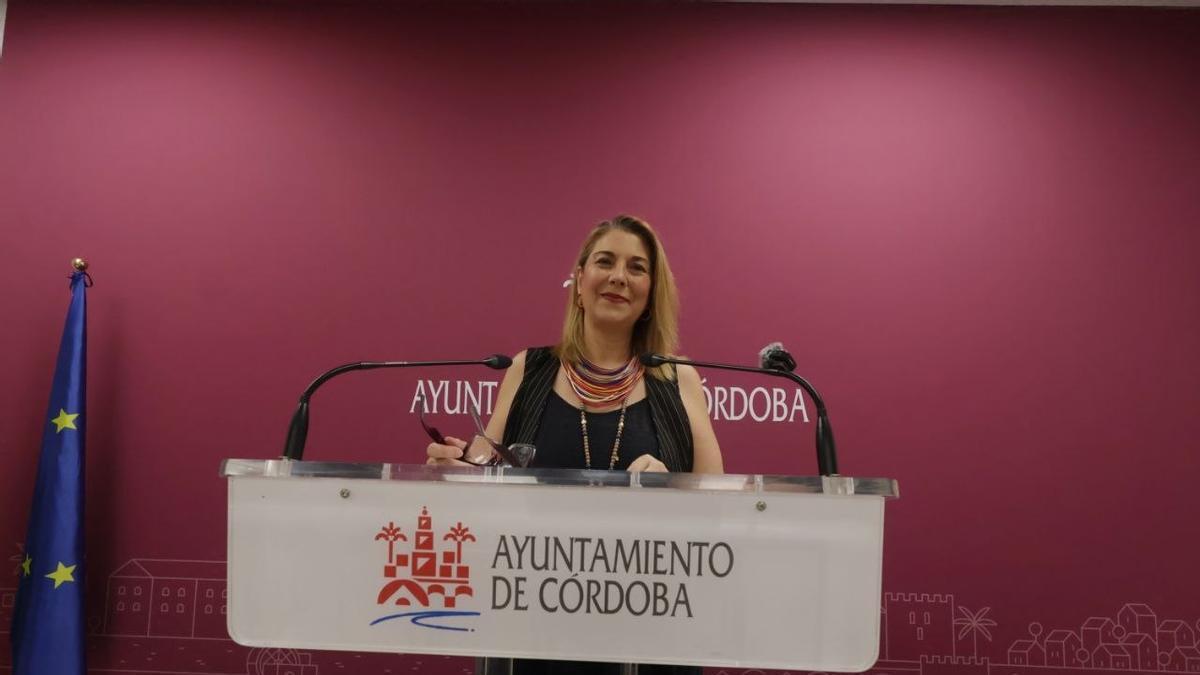 La delegada de Servicios Sociales del Ayuntamiento de Córdoba, Eva Contador.