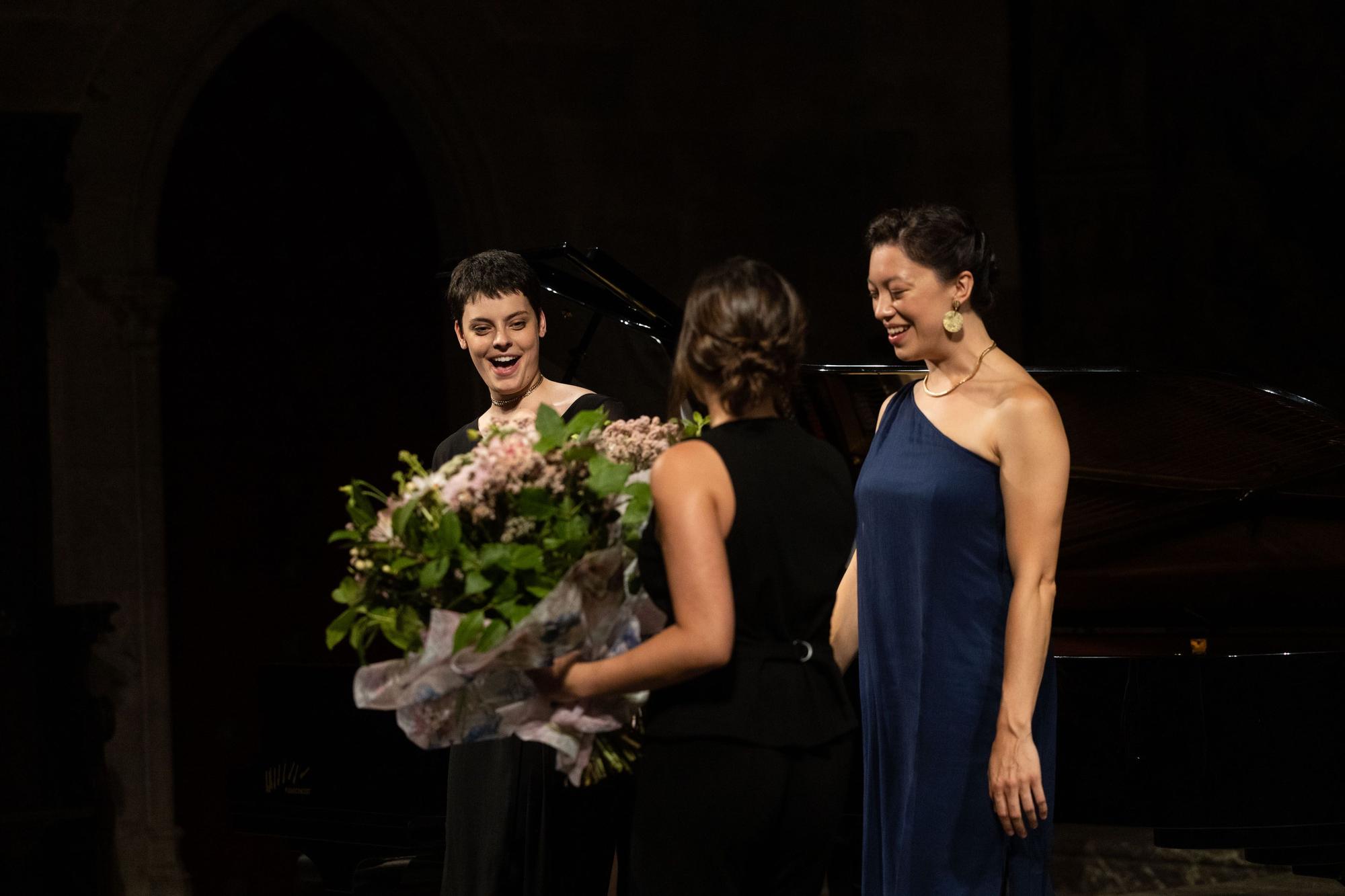 La mezzosoprano Emily d’Angelo ha debutat al festival amb un recital a l’església del Carme
