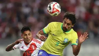 Marquinhos salva a un Brasil muy fallón en Lima