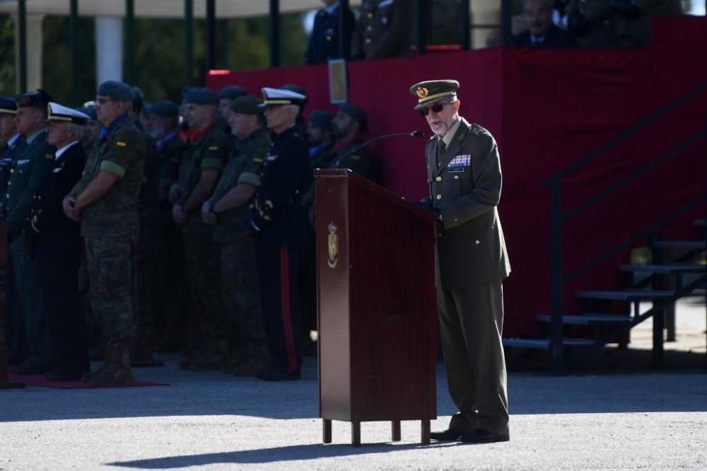 El general Romero Losada se despide de la Brilat