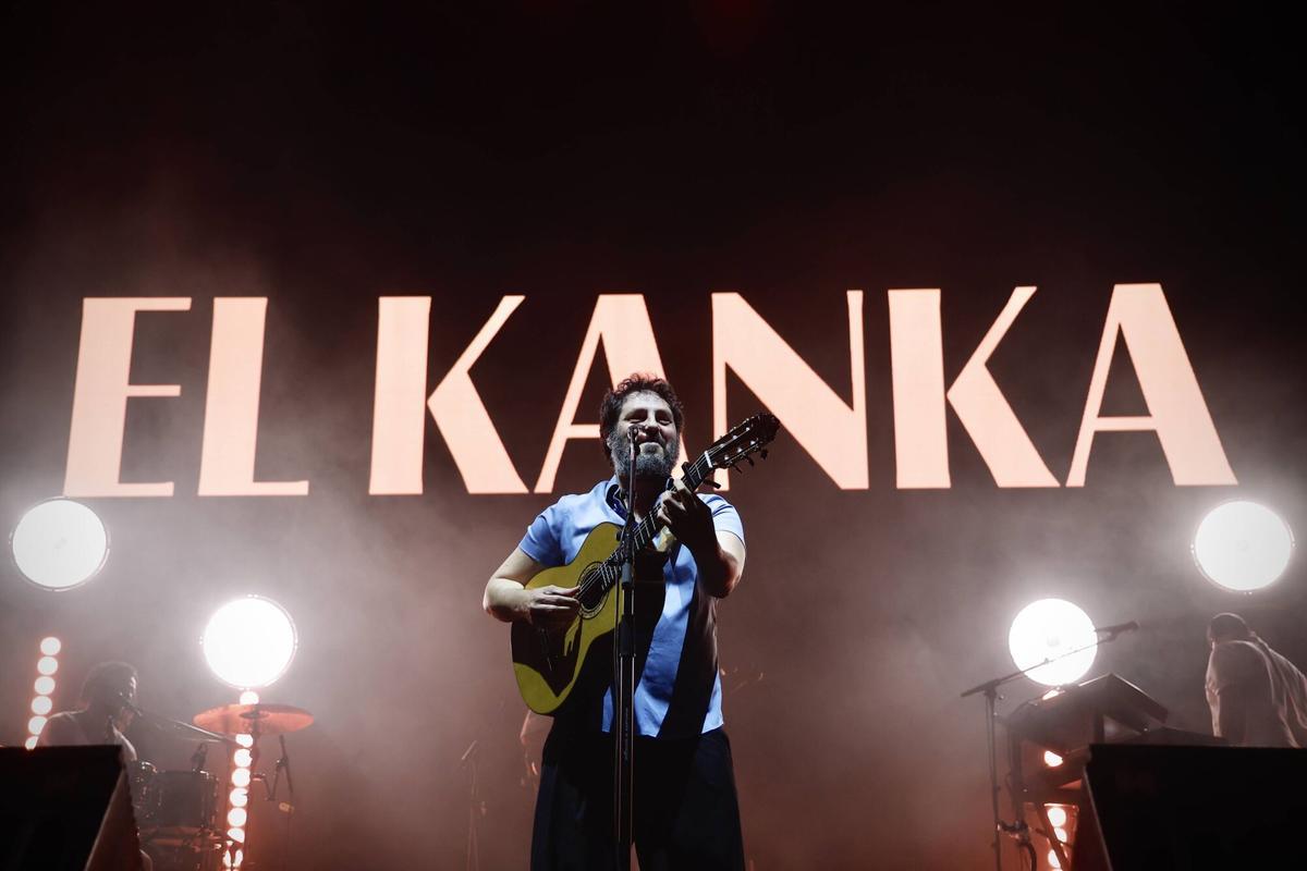 Concierto de El Kanka en la plaza de toros.