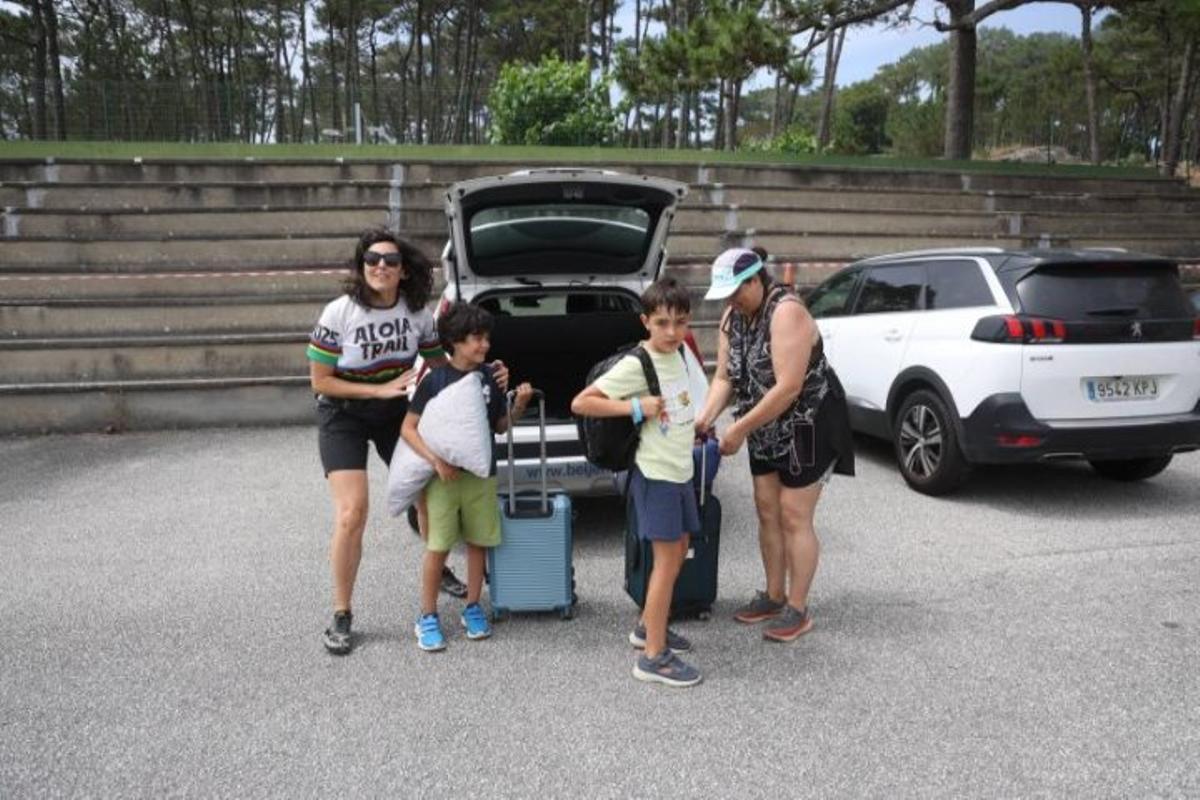 Los primeros 140 niños del campamento de A Lanzada 2026 ya duermen en O Grove.