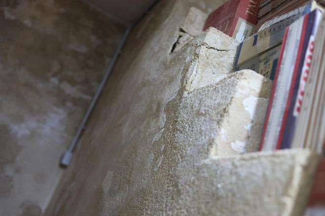 GALERÍA | Filtraciones en la calle Judería