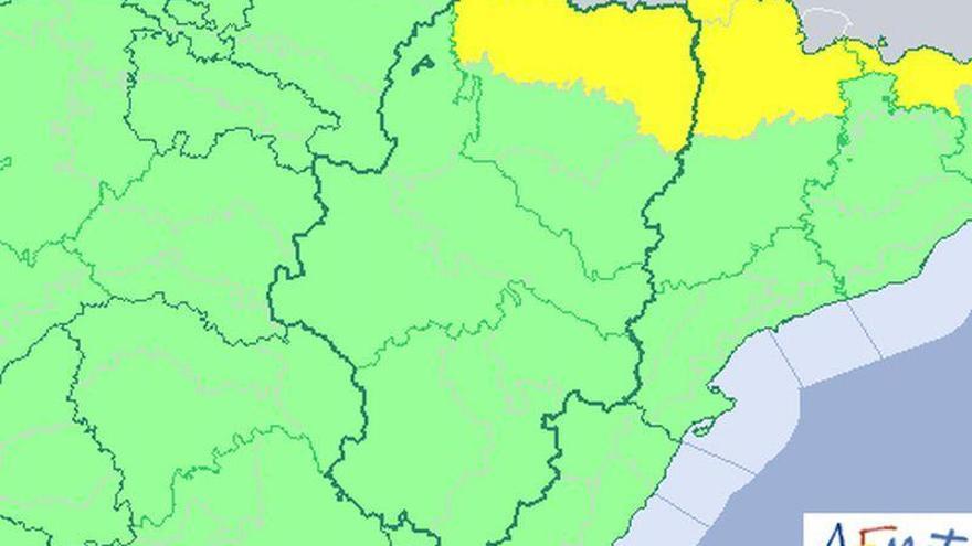 Alerta amarilla por rachas de viento de 80 km/h en el Pirineo
