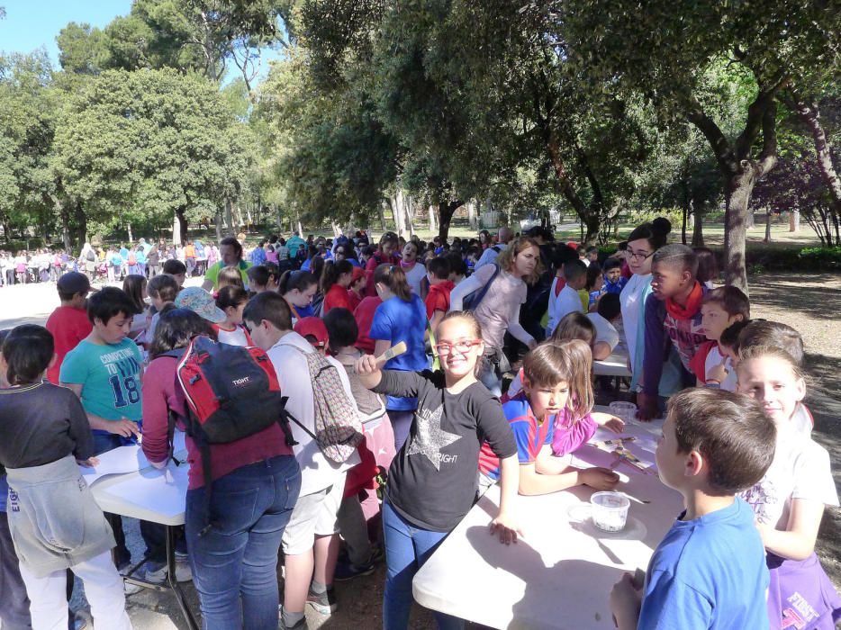 Plantada d''arbres al Parc Bosc de Figueres